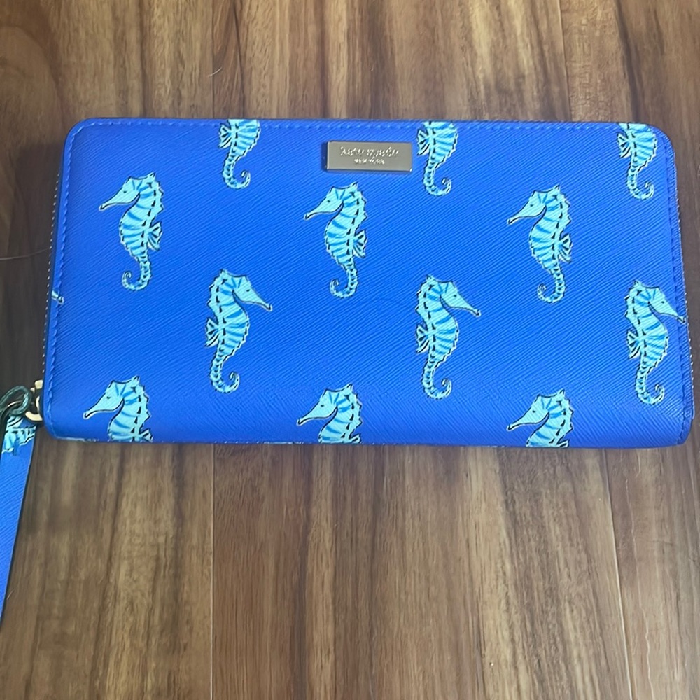 Kate Spade seahorse wallet